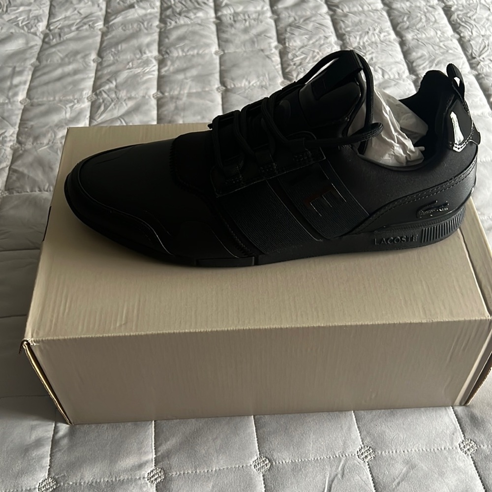 Lacoste Black Tennis